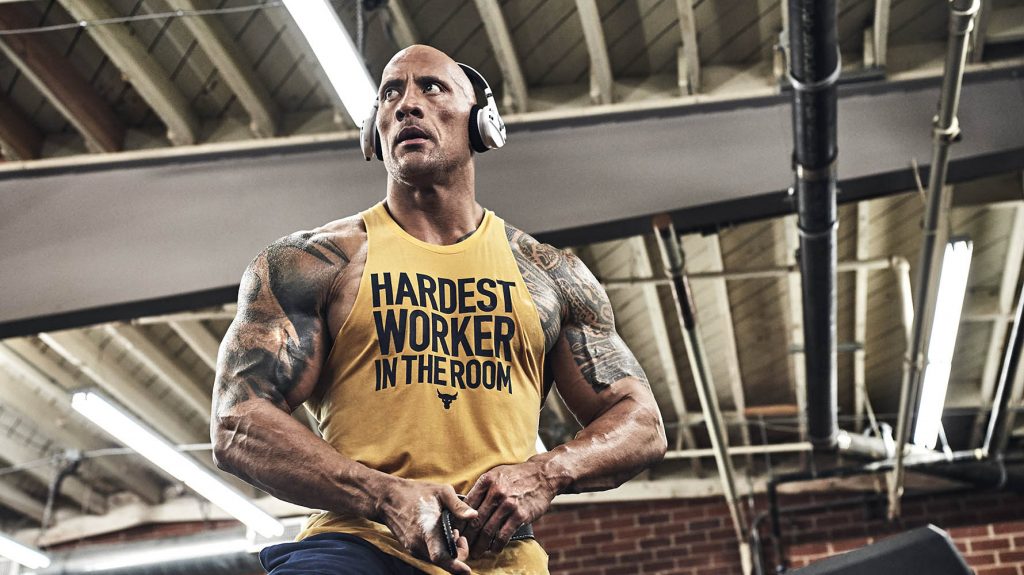 dwayne johnson workout routine